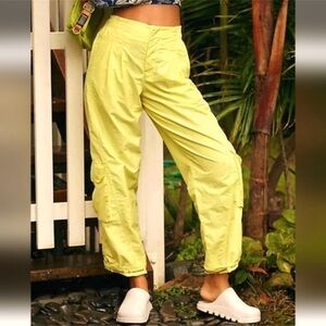 Free People Mesmerize Me Solid Cargo Pants Size XS Women